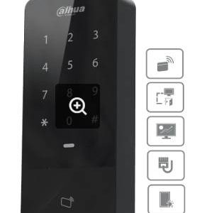 DAHUA ASI1201E-D - Control de Acceso Ind. con Teclado Touch y Tarjetas ID/30000 Usuarios,60000 Registros/Soporta Lectora Esclavo por Wiegand y RS-485