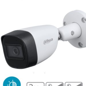 DAHUA HAC-HFW1231CM-28 - Camara Bullet 1080p/ Super Adapt/ Metalica/ Lente de 2.8mm/ WDR Real de 130 dB/ 107 Grados de Apertura/ 30 Mts de IR/ IP67