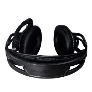 Diadema GAME FACTOR HSG500, Negro, Alámbrico, 3.5 mm, 1,5 m