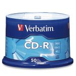 Disco CD-R VERBATIM, CD-R, 700 MB, 50, 52x, 80 min
