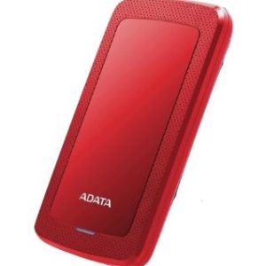 Disco Duro Externo ADATA HV300, 2 TB, USB 3.2 Gen1 (compatible con las versiones anteriores USB 2.0), 2.5 pulgadas, Rojo