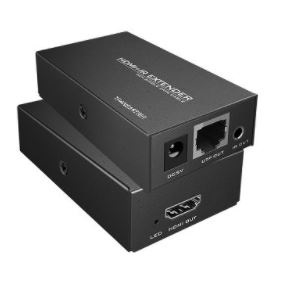 Extensor HDMI RJ45 BROBOTIX 651831, Negro, 50 m