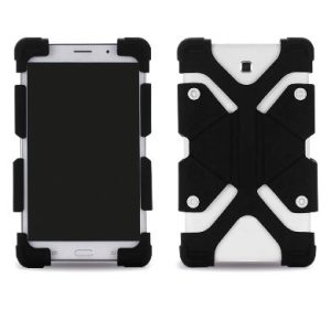 FUNDA PARA TABLETAS DE 8, 9 Y 12 PULGADAS DE SILICÓN, NEGRO, 6006207 BROBOTIX