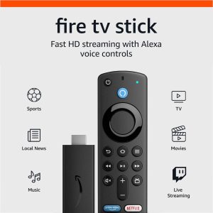 Fire TV Stick (3rd Gen) con control Alexa . Dispositivo HD streaming
