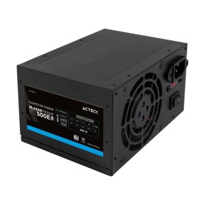 Fuente de Poder Blazar Prime ACTECK FT500P 500W. Ventilador: 80Mm.