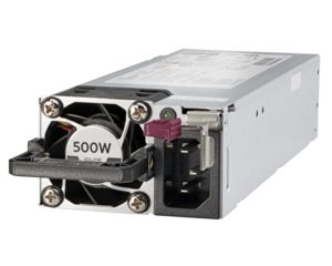 Fuente de Poder Hewlett Packard Enterprise 865408-B21, 100 - 240 V, 50 - 60 Hz, Gris, 500 W, Servidor