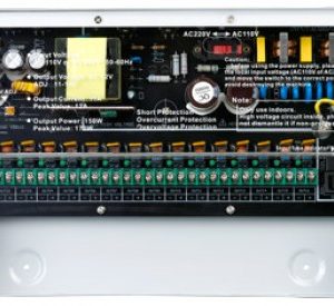 Fuente de poder centralizada de 16 canales de 12v, 12amps. Marca Provision (PI-PR-12A16CH)