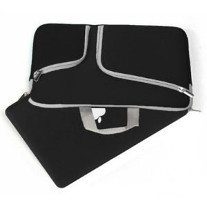 Funda, 15.4 Pulgadas, p/Laptop, Neopreno, Negro, BROBOTIX 457896N