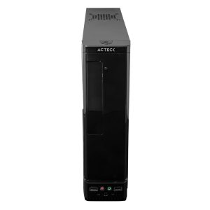 Gabinete ACTECK ATOM GS240 Micro Desktop Slim Micro ATX Y Mini ITX USB 2.0 Fuente 450W 1 Vent
