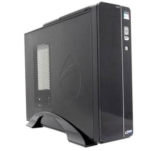 Gabinete ACTECK BERN, Slimline, PC, Micro ATX, Negro, 500 W