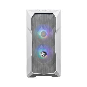 Gabinete COOLER MASTER TD300-WGNN-S00 Mesh Mini Tower con Ventana ARGB, tarjetas madre soportadas Micro-ITX, Mini-ITX
