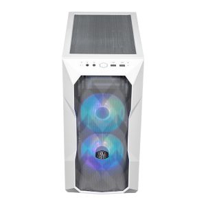 Gabinete COOLER MASTER TD300-WGNN-S00 Mesh Mini Tower con Ventana ARGB, tarjetas madre soportadas Micro-ITX, Mini-ITX