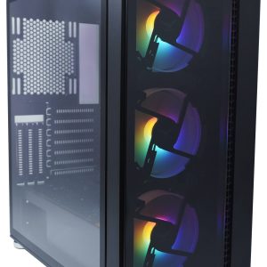 Gabinete Gaming Tokyo, EVOTEC EV-1021, 3 ventiladores incluidos , USB 3.0