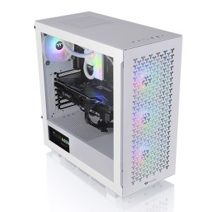 Gabinete THERMALTAKE V350 TG ARGB AIR, Mid-Torre, Gabinete, ATX, Micro ATX y Mini-ITX, Color blanco
