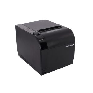 Impresora termica TechZone TZBE301 de 80mm, vel de 300mm/s, 576 DPI´s, USB-SERIAL-RJ45-RJ11, cortador automatico, 1 año de garantía