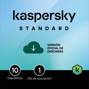 Kaspersky Standard 10 Dispositivos 1 Año (Anti-virus)