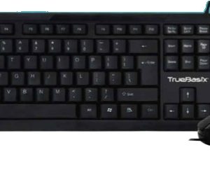 Kit Teclado Estándar y Mouse ACTECK AC-928984 , Estándar, 105 teclas, Negro