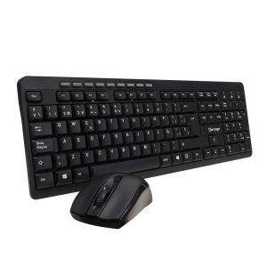 Kit Teclado y Mouse Inalámbricos VORAGO KM-304, 10 metros