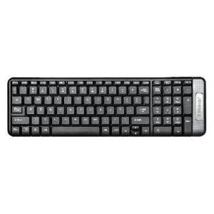 Kit Teclado y Mouse inalámbrico, compacto, Español, Negro/Gris, 10 m, 6000625 BROBOTIX