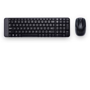 Kit de Teclado y Mouse LOGITECH MK220, Estándar, Negro, 10 m