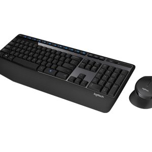 Kit de Teclado y Mouse LOGITECH MK345 , Estándar, Negro, 10 m, 1000 DPI