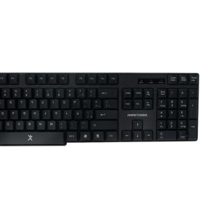 Kit de Teclado y Mouse PERFECT CHOICE , Estándar, Negro, 10 m, 1600 DPI
