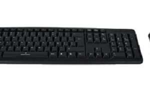 Kit teclado y mouse (PC-201076) Alambrico USB PERFECT CHOICE PC-201076, Estándar, Negro, 1000 DPI