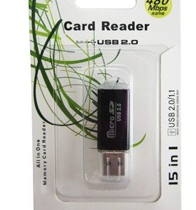 Lector MicroSD BROBOTIX 345673N, Negro, USB 2.0