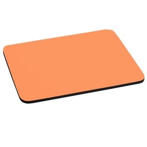 MOUSEPAD BROBOTIX ANTIDERRAPANTE COLOR NARANJA, Naranja, 22,5 cm