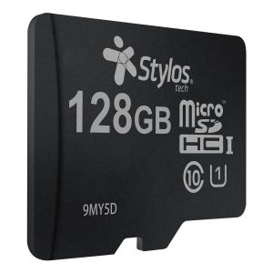 Memoria Micro SD 128 S/A Stylos. STMSD28B