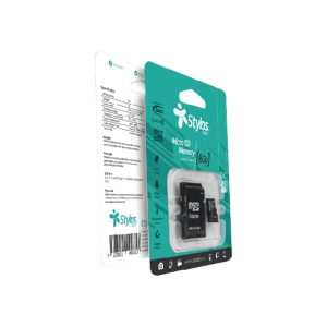 Memoria Micro SD 8GB C/A Stylos. STMSD81B