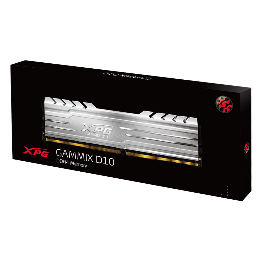 Memoria RAM ADATA GAMMIX D10, 16 GB, DDR4, 3200 MHz, U-DIMM, PC de Escritorio
