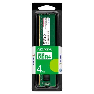 Memoria Ram ADATA AD4U26664G19-SGN, 4 GB, DDR4, 2666 MHz, UDIMM