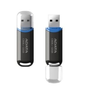 Memoria USB ADATA AC906-32G-RBK , Negro, 32 GB