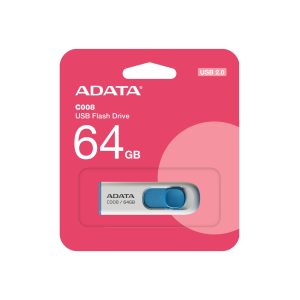 Memoria USB ADATA C008, Azul, 64 GB