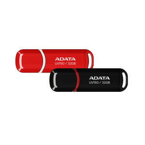 Memoria USB ADATA UV150, Naranja, 32 GB, USB 3.2 (retrocompatible con 3.0 y 2.0), 100 MB/s