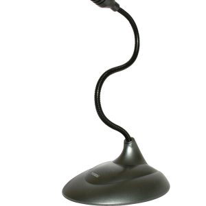 Micrófono PERFECT CHOICE, 100 - 16000 Hz, Alámbrico, 2,16 m, 30 cm, Negro