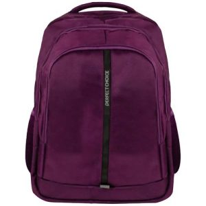 Mochila PERFECT CHOICE PC-083337, 15 pulgadas, Mochila, Morado, Nylon, 0.75 kg