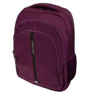Mochila PERFECT CHOICE PC-083337, 15 pulgadas, Mochila, Morado, Nylon, 0.75 kg