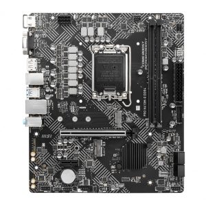 Motherboard MSI PRO H610M-G, 64 GB, Intel, LGA1700, Micro ATX