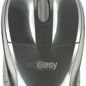 Mouse Easy Line EASY LINE, Negro, USB, Óptico, 1000 DPI
