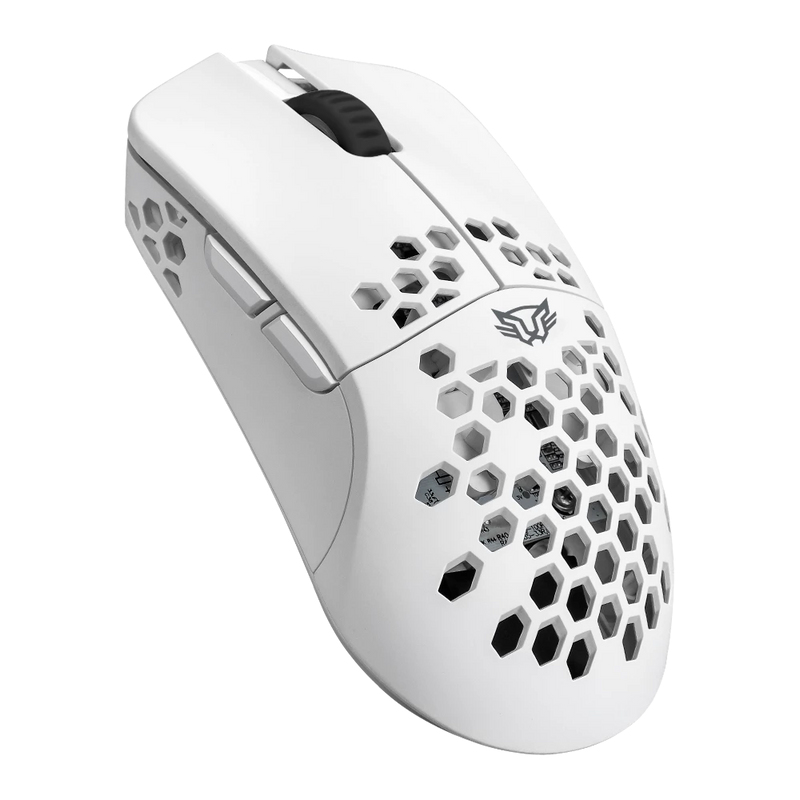 Mouse Gamer Inalámbrico Ultra ligero Speed Light MG969 Balam Rush Conexiones Bluetooth, 2.4ghz y USB, 7 Botones, Scroll tipo HUANO, DPI 800 a 5000. Ilumina