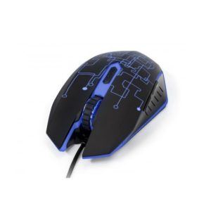 Mouse Iluminado Alámbrico Gamer VORAGO Start the Game MO-501, 3,200 DPIs