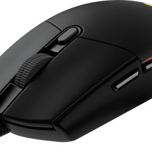 Mouse LOGITECH G203, USB, Juego, 200-8.000 dpi, Negro