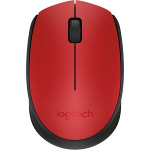 Mouse LOGITECH M170, Rojo, RF inalámbrico
