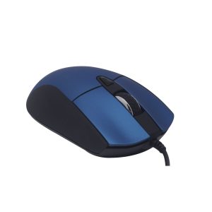 Mouse Naceb Technology NA-0115A, Azul, 6 botones, Alámbrico, Óptico, 800 - 2400 DPI