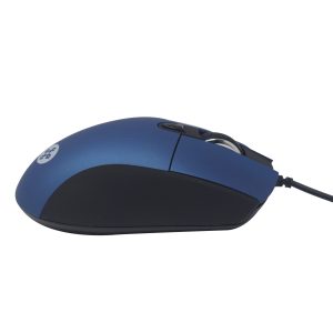Mouse Naceb Technology NA-0115A, Azul, 6 botones, Alámbrico, Óptico, 800 - 2400 DPI