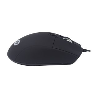 Mouse Naceb Technology NA-0115N, Negro, 6 botones, Alámbrico, Óptico, 800 - 2400 DPI