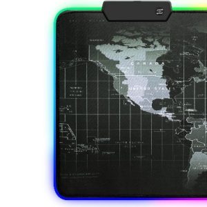 MousePad Gamer, Planisferio, Iluminado (651329)