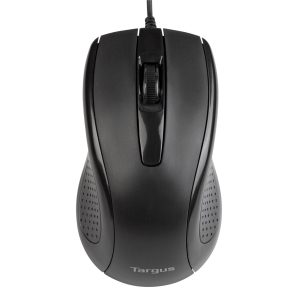Mouse Óptico, Alámbrico, USB, 1000DPI, Negro targus AMU81USZ